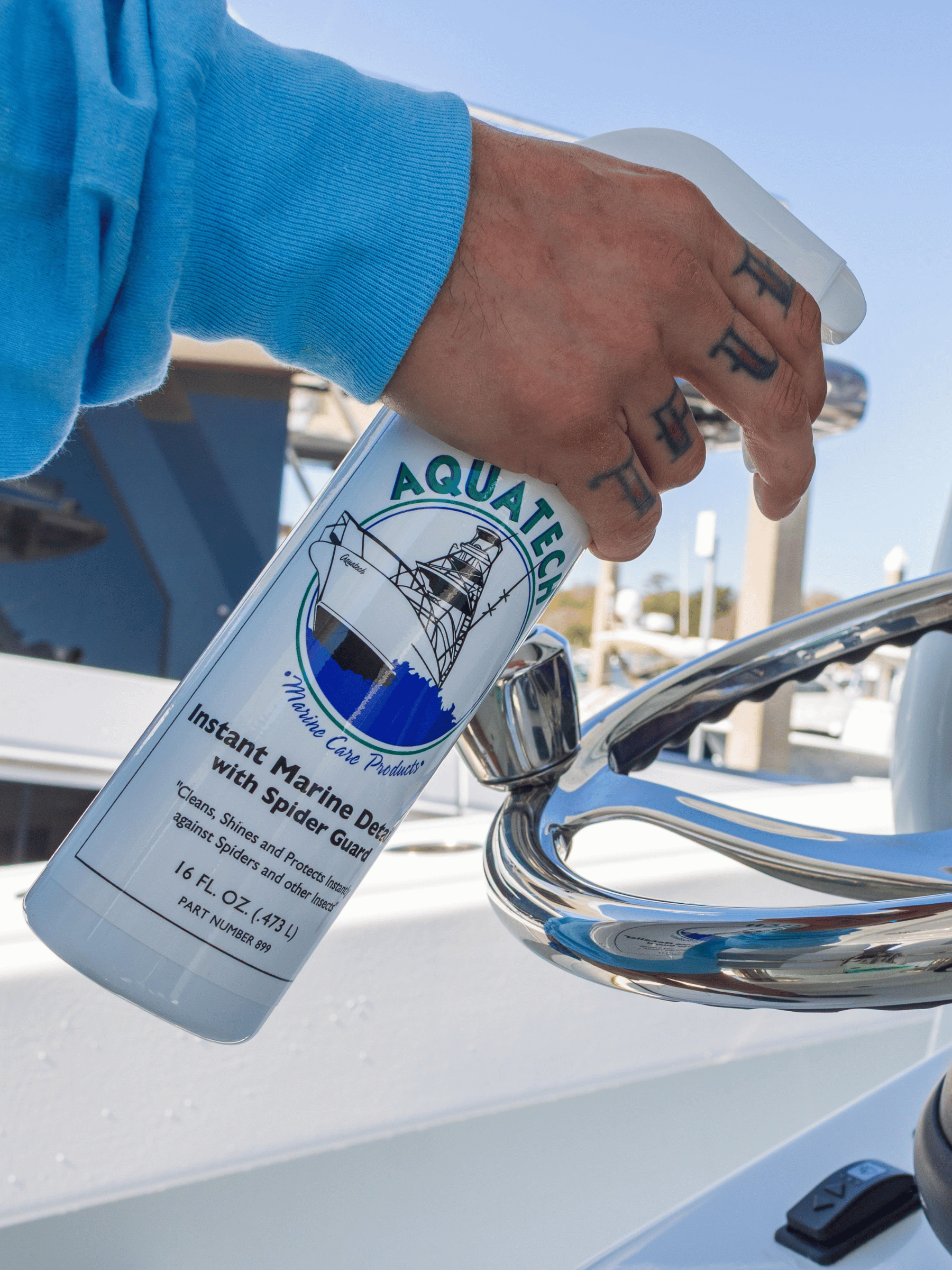 Instant Marine Detailer with Spider Guard - Aquatech Marine