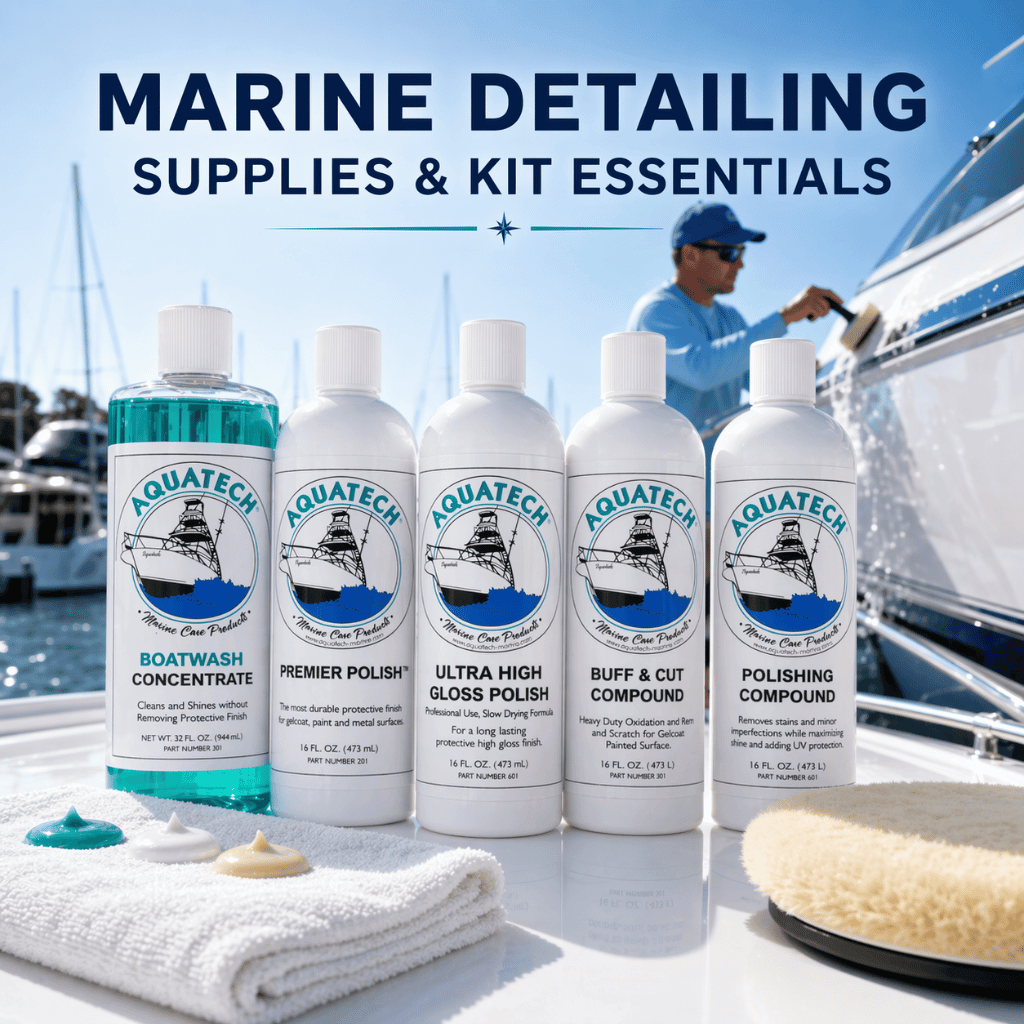 Marine Detailing Supplies & Boat Care Essentials | Aquatech – Aquatech ...