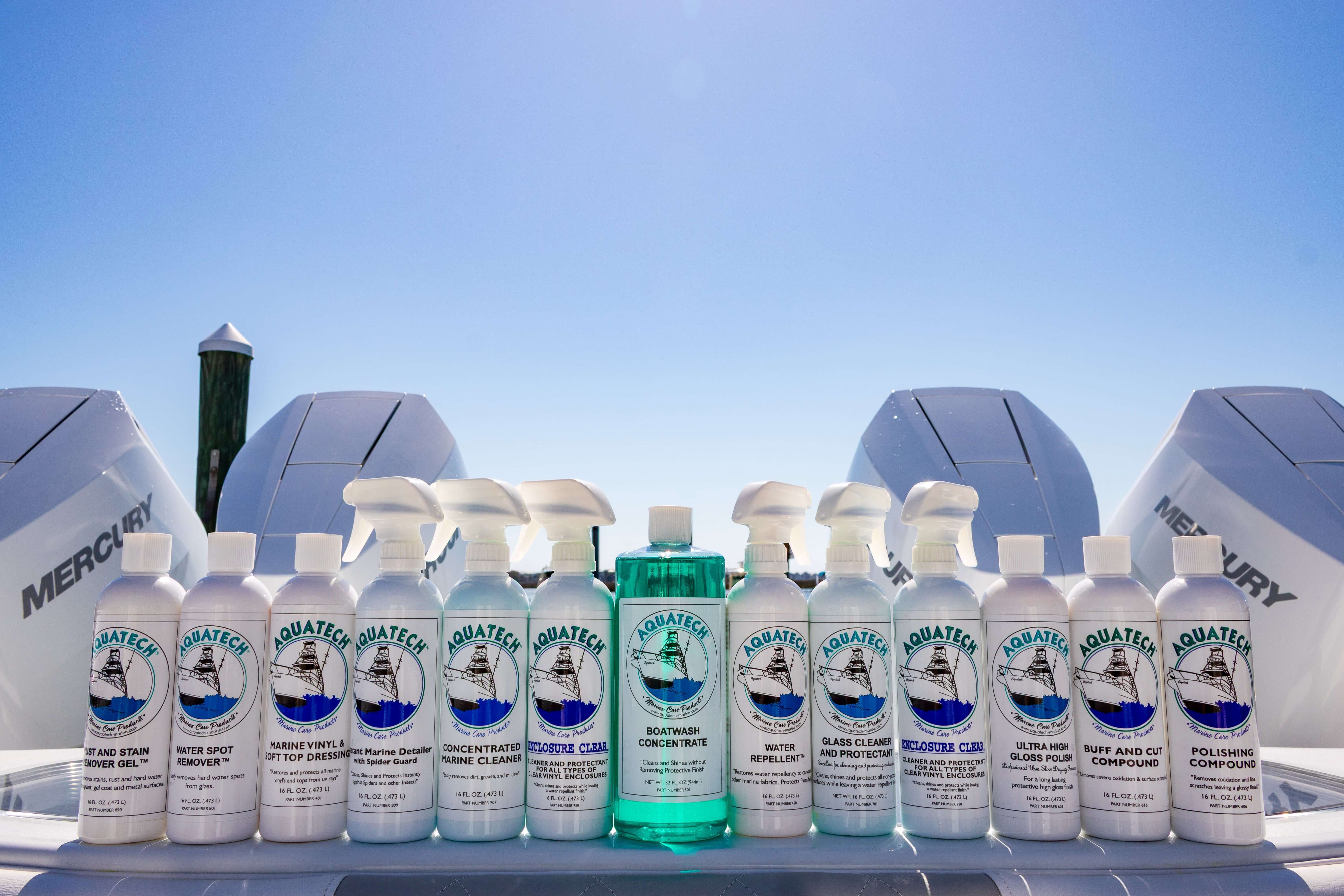 Aquatech Marine premium boat care products