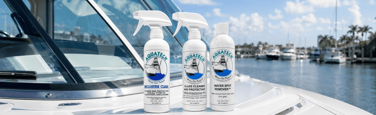Boat Glass Cleaner & Window Care Products | Aquatech – Aquatech Marine
