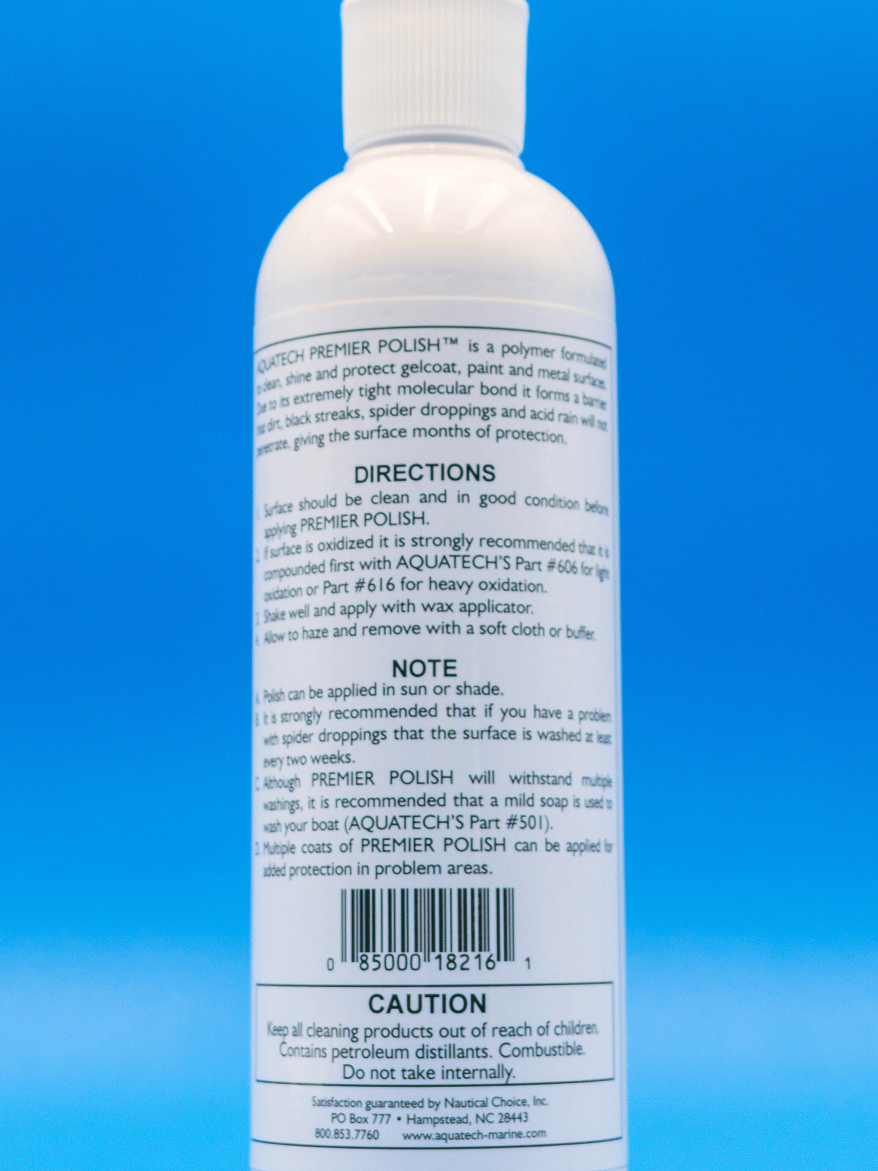 Boat Polish Directions