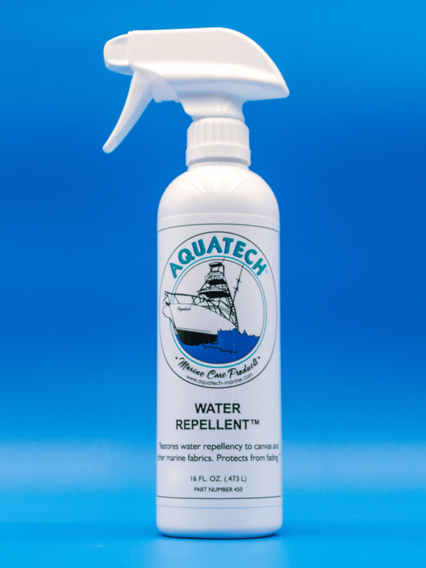 Water Repellent – Waterproofing Spray for Marine Canvas – Aquatech Marine